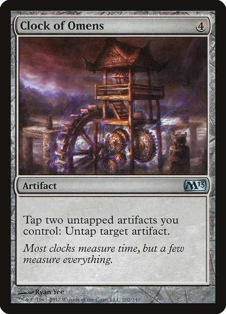 Clock of Omens, Magic card M13 202 — Magic 2013 set