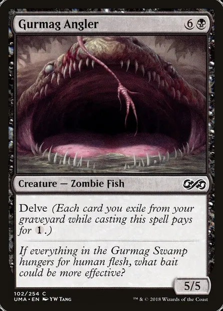 Gurmag Angler, Magic card UMA 102 — Ultimate Masters set