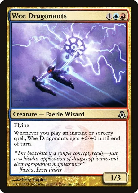 Wee Dragonauts, Magic card GPT 137 — Guildpact set
