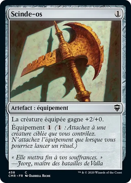 Scinde-os, carte Magic CMR 458 — extension Commander Legends