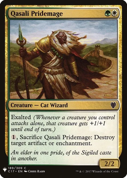 Qasali Pridemage, Magic card PLST C17-189 — The List set