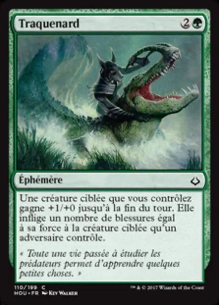 Traquenard, carte Magic HOU 110 — extension L’âge de la destruction