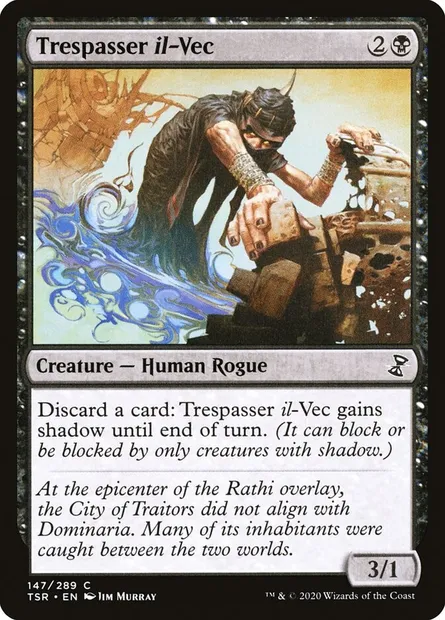 Trespasser il-Vec, Magic card TSR 147 — Time Spiral Remastered set