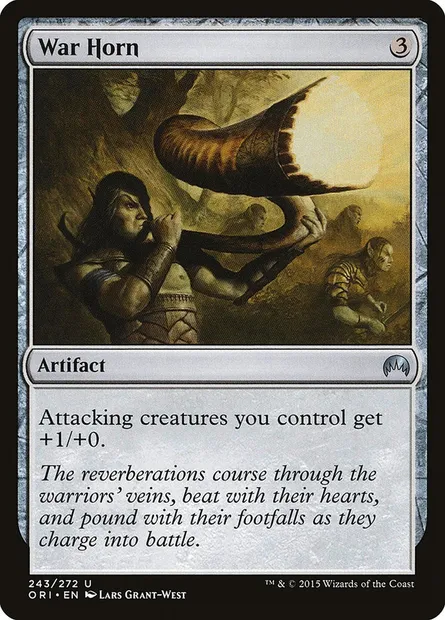War Horn, Magic card ORI 243 — Magic Origins set