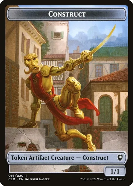 Construct, Magic card TCLB 16 — Battle for Baldur's Gate Tokens set