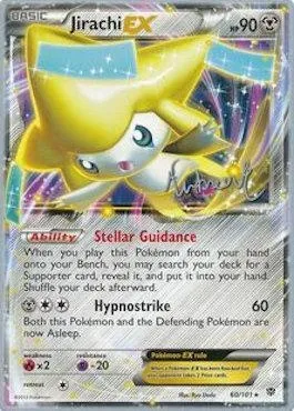 Jirachi ex, Pokémon card WCD14 060 — World Championship Decks 2014 set