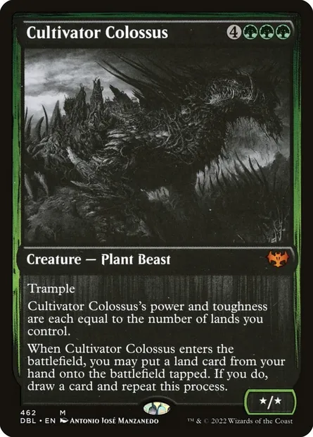 Cultivator Colossus, Magic card DBL 462 — Innistrad: Double Feature set