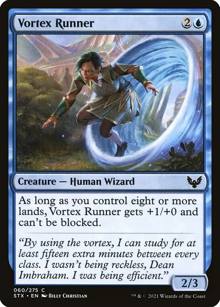 Vortex Runner, Magic card STX 60 — Strixhaven: School of Mages set