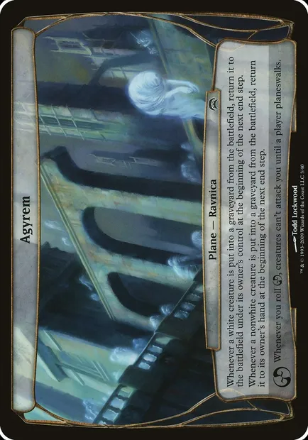 Agyrem, Magic card OHOP 3 — Planechase Planes set