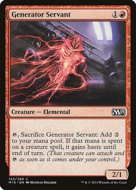 Generator Servant, Magic card M15 143 — Magic 2015 set