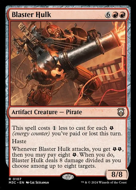 Blaster Hulk, Magic card M3C 107 — Modern Horizons 3 Commander set