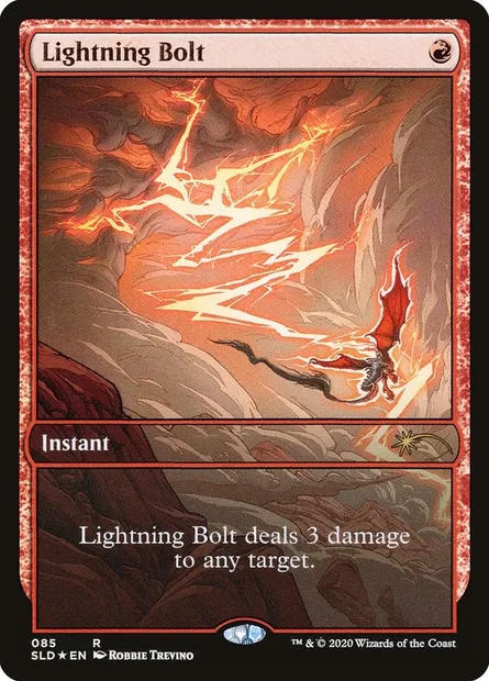 Foudre, carte Magic SLD 85 — extension Secret Lair Drop