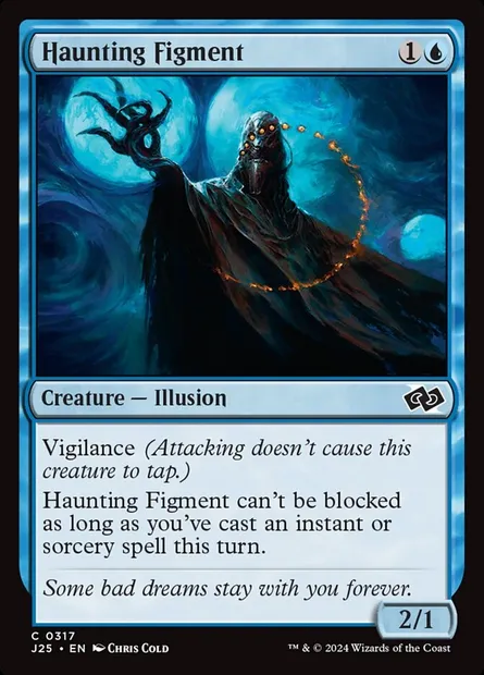 Haunting Figment, Magic card J25 317 — Foundations Jumpstart set