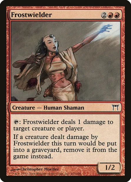 Frostwielder, Magic card CHK 167 — Champions of Kamigawa set