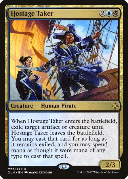 Hostage Taker, Magic card XLN 223 — Ixalan set