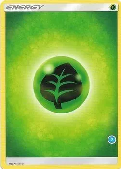 Énergie Plante, carte Pokémon TK11 007 — extension SM Trainer Kit: Alolan Sandslash & Alolan Ninetales