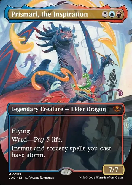 Prismari, the Inspiration, Magic card SOS 285 — Secrets of Strixhaven set