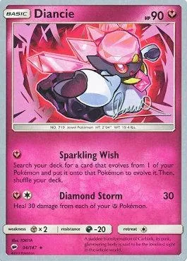 Diancie, carte Pokémon WCD17 094 — extension World Championship Decks 2017