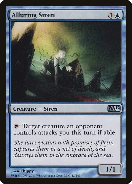 Alluring Siren, Magic card M12 42 — Magic 2012 set