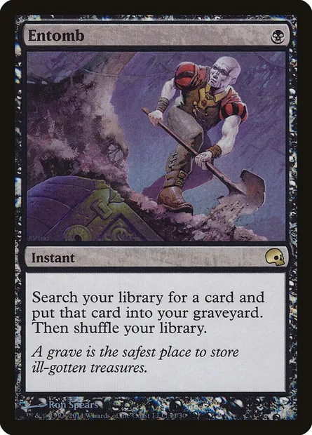 Entomb, Magic card PD3 14 — Premium Deck Series: Graveborn set