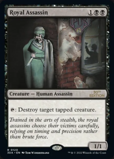 Royal Assassin, Magic card 30A 120 — 30th Anniversary Edition set