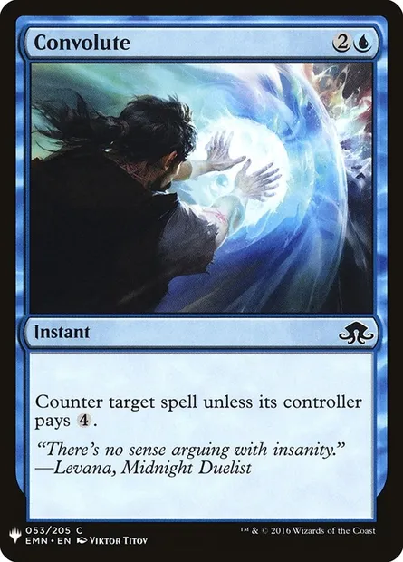Convolute, Magic card PLST EMN-53 — The List set