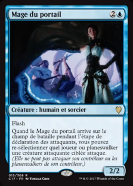 Mage du portail, carte Magic C17 13 — extension Commander 2017