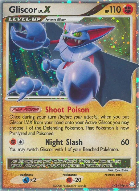 Gliscor, Pokémon card LA 141 — Legends Awakened set