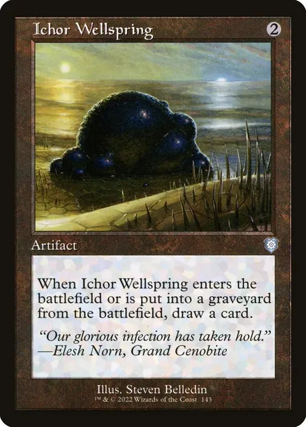 Ichor Wellspring, Magic card BRC 143 — The Brothers' War Commander set