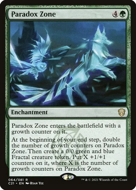 Paradox Zone, Magic card C21 64 — Commander 2021 set