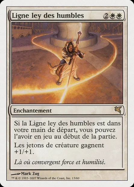 Ligne ley des humbles, carte Magic PSAL J13 — extension Salvat 2005