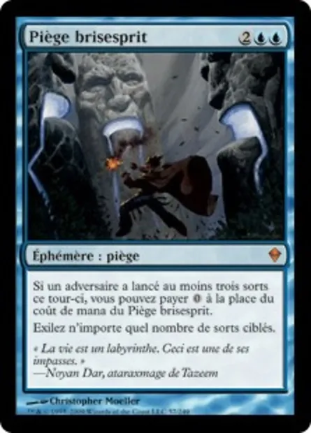 Piège brisesprit, carte Magic ZEN 57 — extension Zendikar