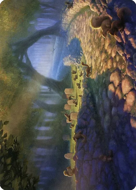 Squirrel Sanctuary // Squirrel Sanctuary, Magic card AMH2 70 — Modern Horizons 2 Art Series set