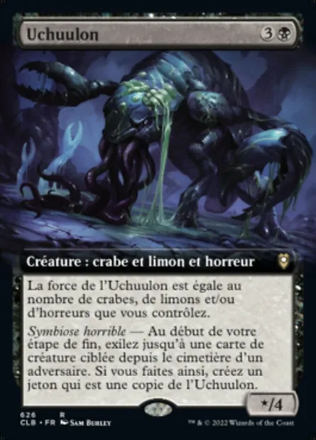 Uchuulon, carte Magic CLB 626 — extension Commander Légendes : la bataille de la Porte de Baldur