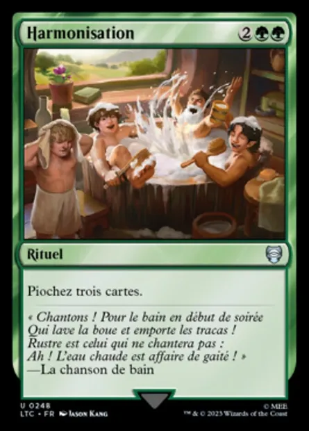 Harmonisation, carte Magic LTC 248 — extension Tales of Middle-earth Commander