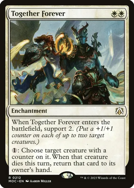 Together Forever, Magic card MOC 212 — March of the Machine Commander set