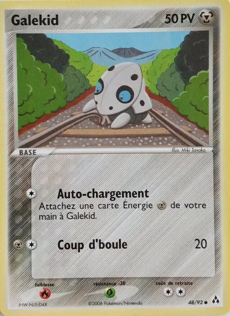 Galekid, carte Pokémon LM 48 — extension EX Créateurs de légendes