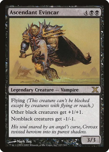 Ascendant Evincar, Magic card 10E 127 — Tenth Edition set
