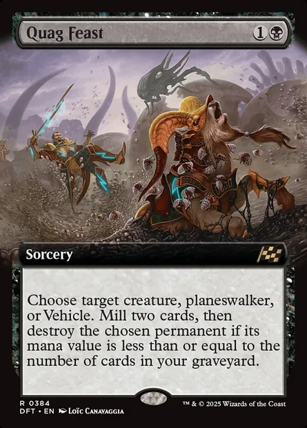 Quag Feast, Magic card DFT 384 — Aetherdrift set