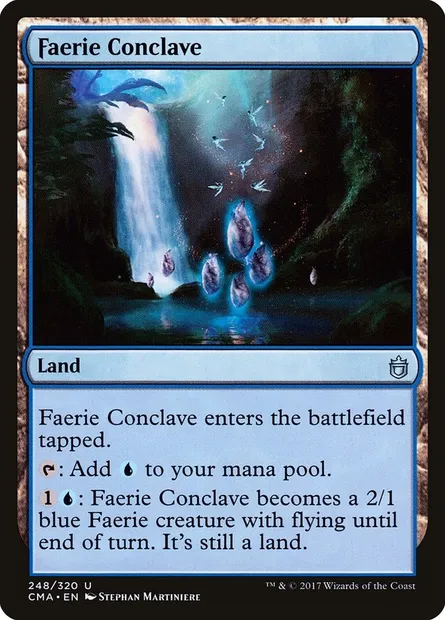 Faerie Conclave, Magic card CMA 248 — Commander Anthology set