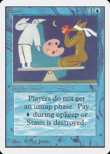 Stasis, Magic card 2ED 81 — Unlimited Edition set