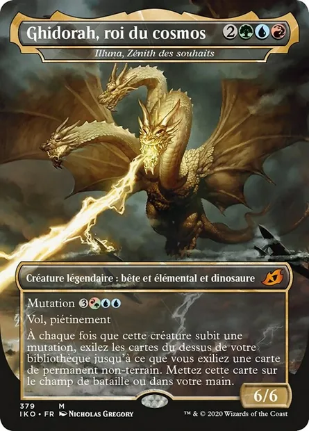 Illuna, Zénith des souhaits, carte Magic IKO 379 — extension Ikoria: Lair of Behemoths