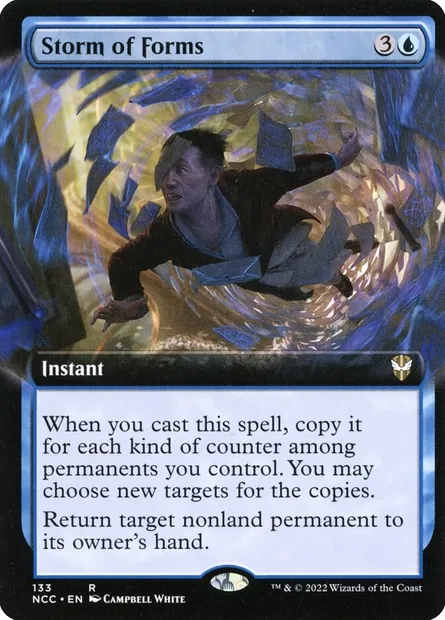 Storm of Forms, Magic card NCC 133 — New Capenna Commander set