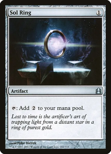 Sol Ring, Magic card CMD 261 — Commander 2011 set