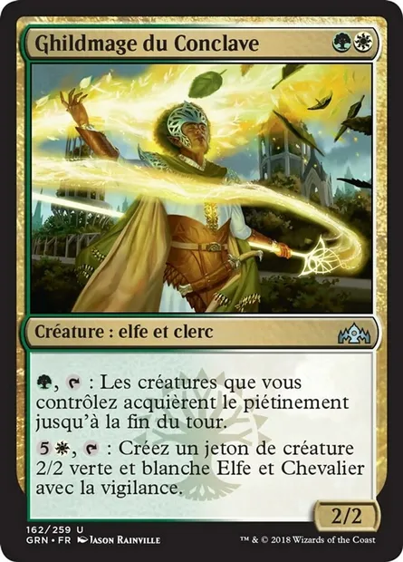 Ghildmage du Conclave, carte Magic GRN 162 — extension Les Guildes de Ravnica