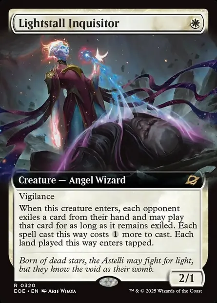 Lightstall Inquisitor, Magic card EOE 320 — Edge of Eternities set