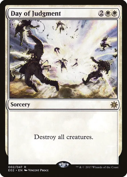 Jour de condamnation, carte Magic E02 2 — extension Explorers of Ixalan