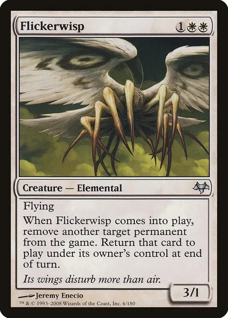 Flickerwisp, Magic card EVE 6 — Eventide set