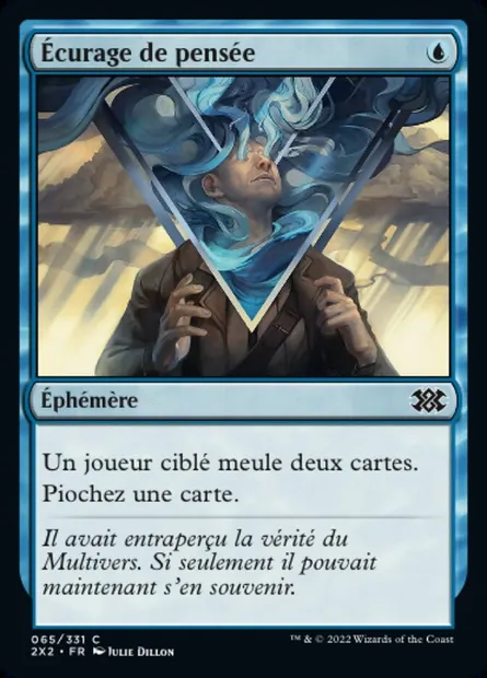 Écurage de pensée, carte Magic 2X2 65 — extension Double Masters 2022