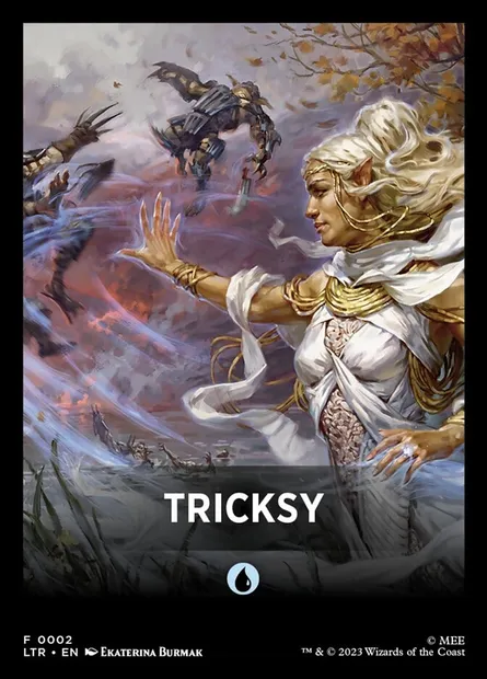Tricksy, Magic card FLTR 2 — Tales of Middle-earth Front Cards set